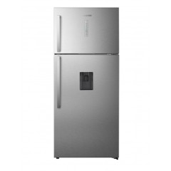 Hisense Ψυγείο Δίπορτο 553lt Total NoFrost Υ185.2xΠ79.4xΒ72.6εκ. Inox RT728N4WCE1
